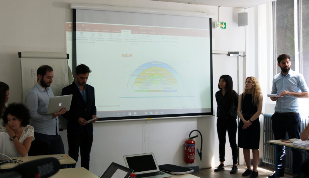 Projet prospective des étudiants GéoPro