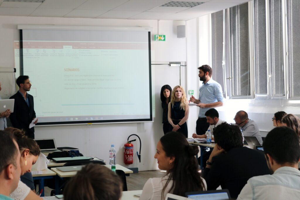 Projet prospective des étudiants GéoPro