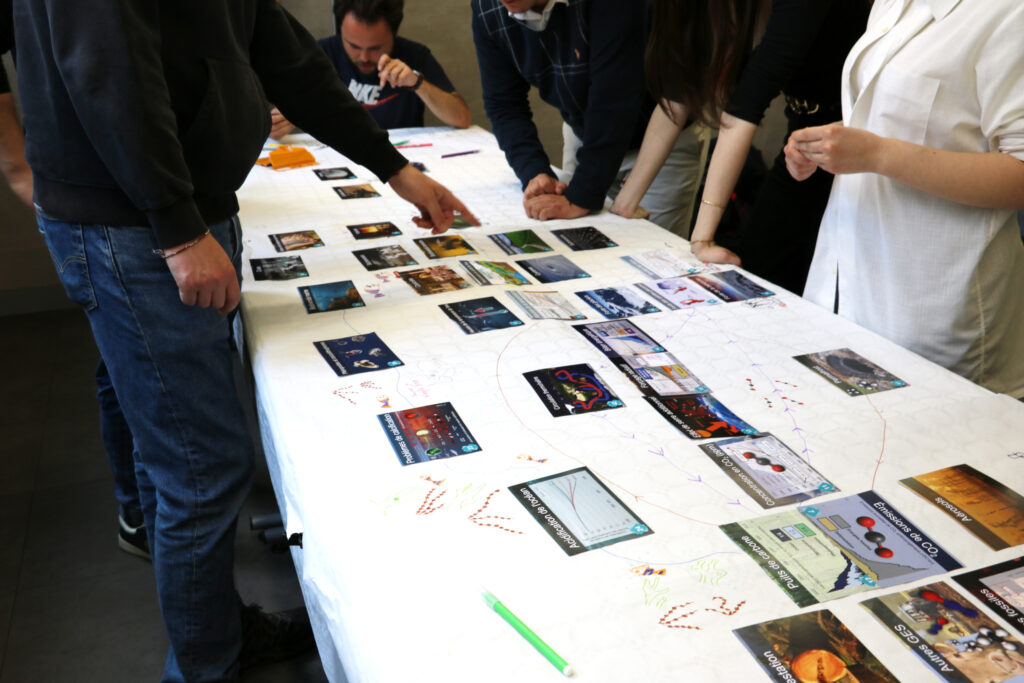 Fresque du Climat par les étudiantes et étudiants du parcours Géopolitique et Prospective