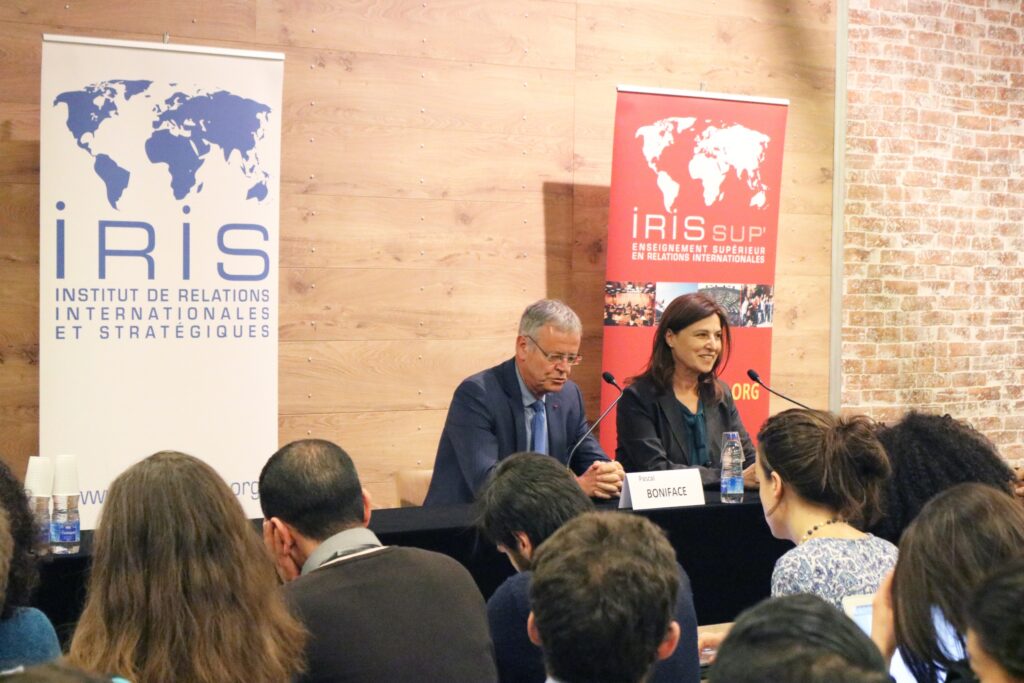 Conférence de Mme l'Ambassadrice d'Israël en France, Aliza Bin-Noun, devant les étudiants d'IRIS Sup'