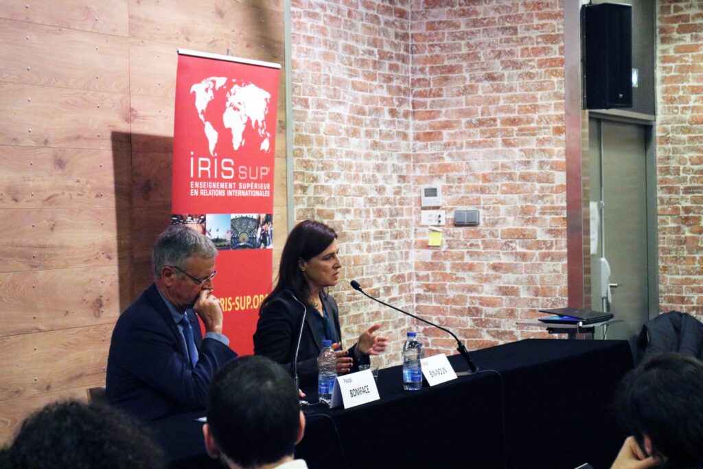 Conférence de Mme l'Ambassadrice d'Israël en France, Aliza Bin-Noun, devant les étudiants d'IRIS Sup'