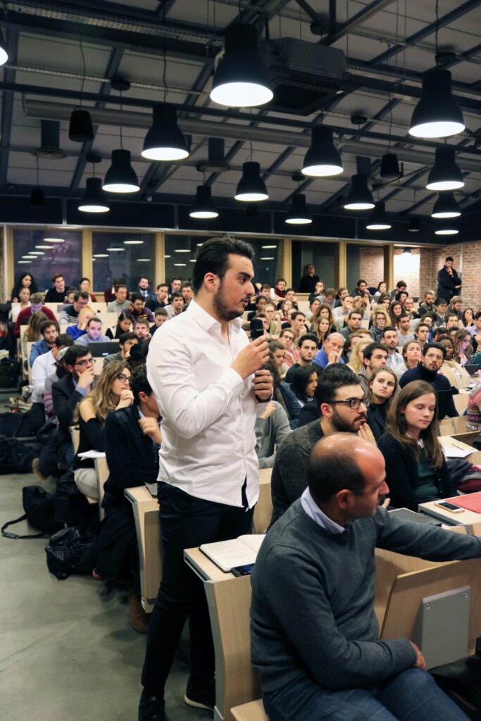 Conférence de Mme l'Ambassadrice d'Israël en France, Aliza Bin-Noun, devant les étudiants d'IRIS Sup'