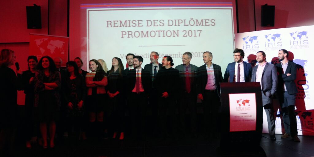 Félicitation aux nouveaux diplômés IRIS Sup' 2017 !