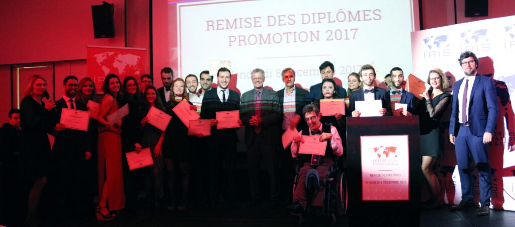Félicitation aux nouveaux diplômés IRIS Sup' 2017 !