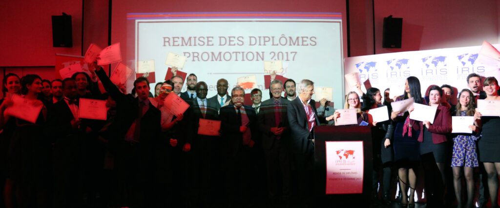 Félicitation aux nouveaux diplômés IRIS Sup' 2017 !