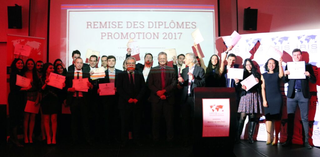 Félicitation aux nouveaux diplômés IRIS Sup' 2017 !