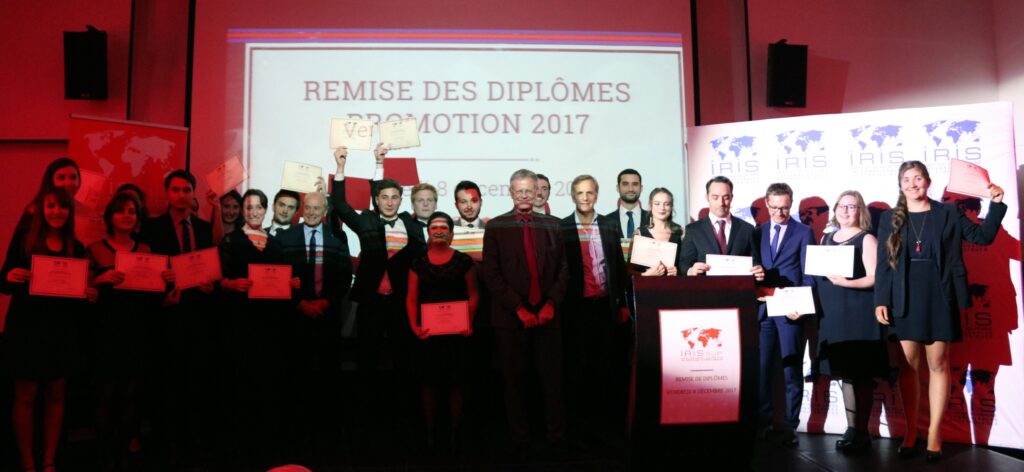 Félicitation aux nouveaux diplômés IRIS Sup' 2017 !
