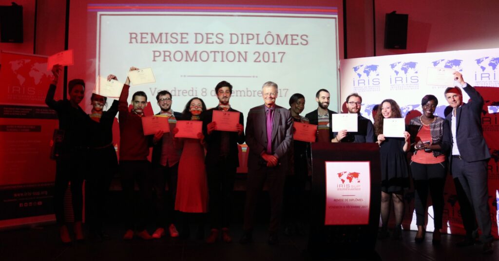 Félicitation aux nouveaux diplômés IRIS Sup' 2017 !