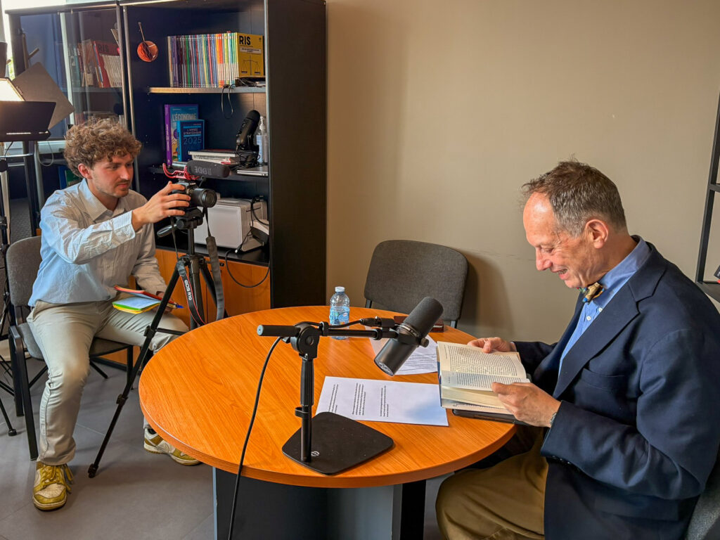 Développement des partenariats internationaux : IRIS Sup’ accueille Don Guttenplan, rédacteur en chef de The Nation