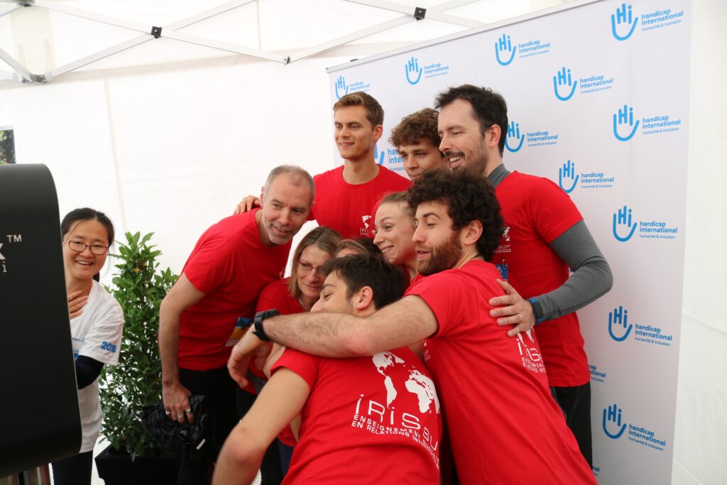 IRIS Sup' participe pour la deuxième année consécutive à la course Handicap International !