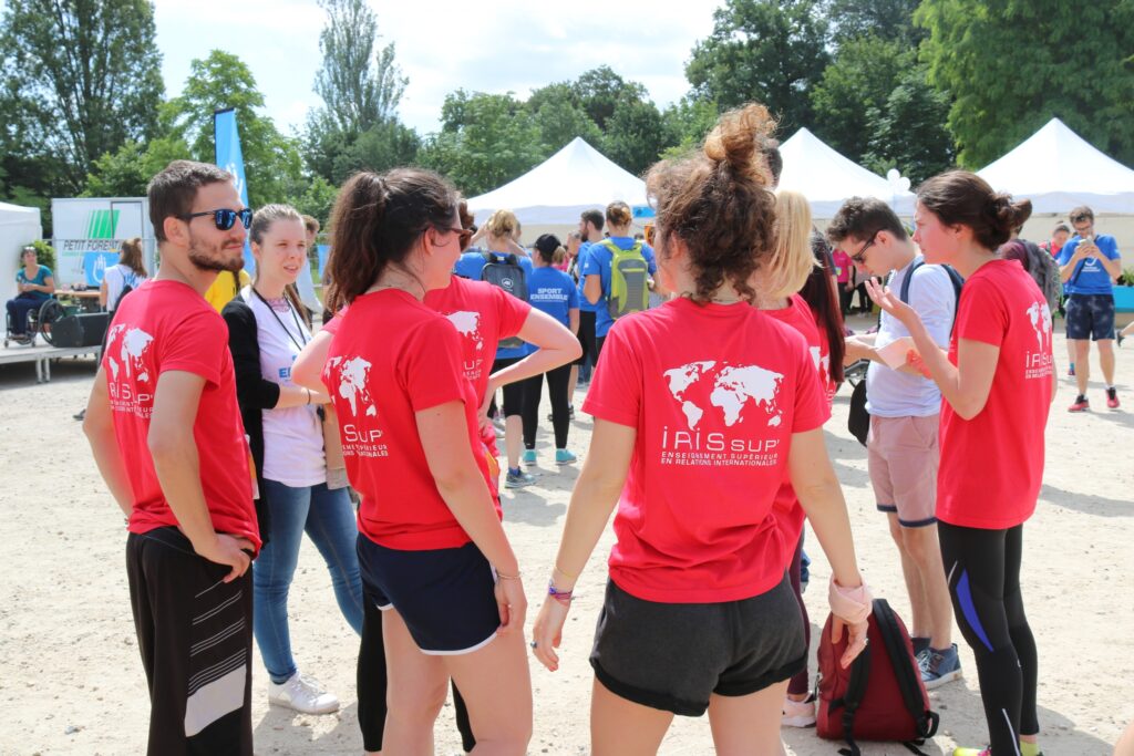 IRIS Sup' participe pour la deuxième année consécutive à la course Handicap International !