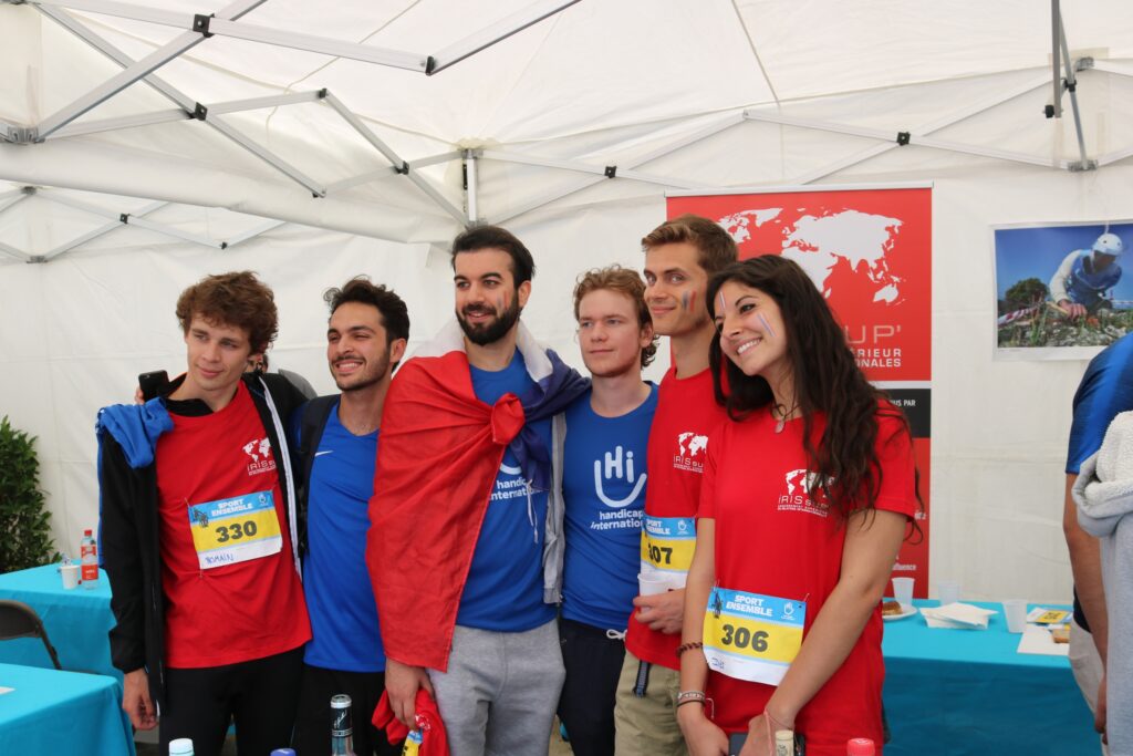 IRIS Sup' participe pour la deuxième année consécutive à la course Handicap International !