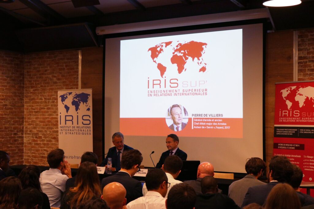 Conférence de rentrée du Général Pierre de Villiers, ancien chef d'État-Major des armées
