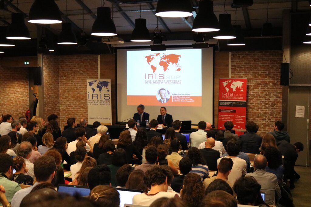 Conférence de rentrée du Général Pierre de Villiers, ancien chef d'État-Major des armées