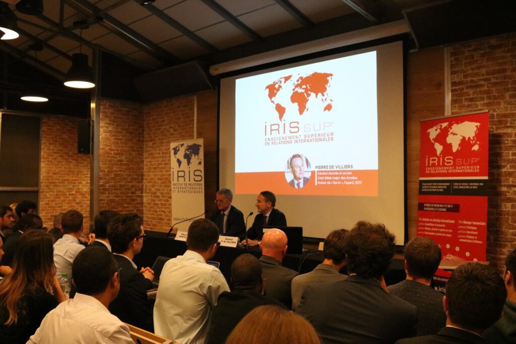 Conférence de rentrée du Général Pierre de Villiers, ancien chef d'État-Major des armées