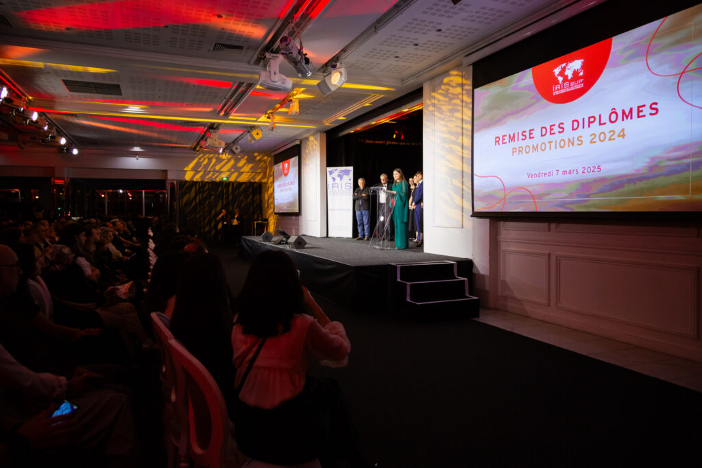 Remise des diplômes des promotions 2024 et gala d'IRIS Sup'
