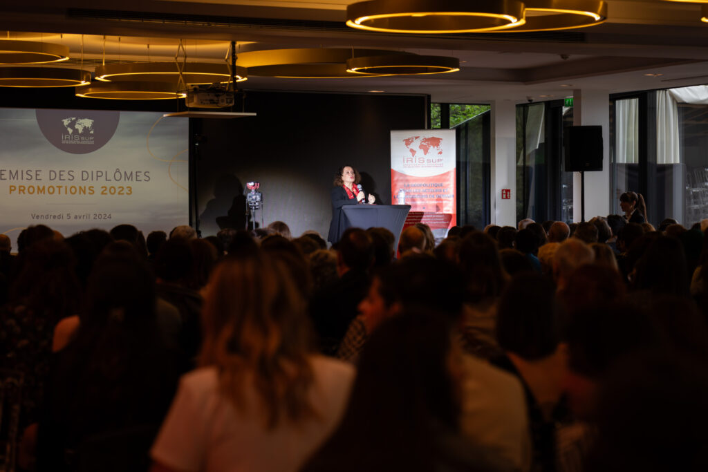 Remise des diplômes des promotions 2023 d'IRIS Sup' et gala