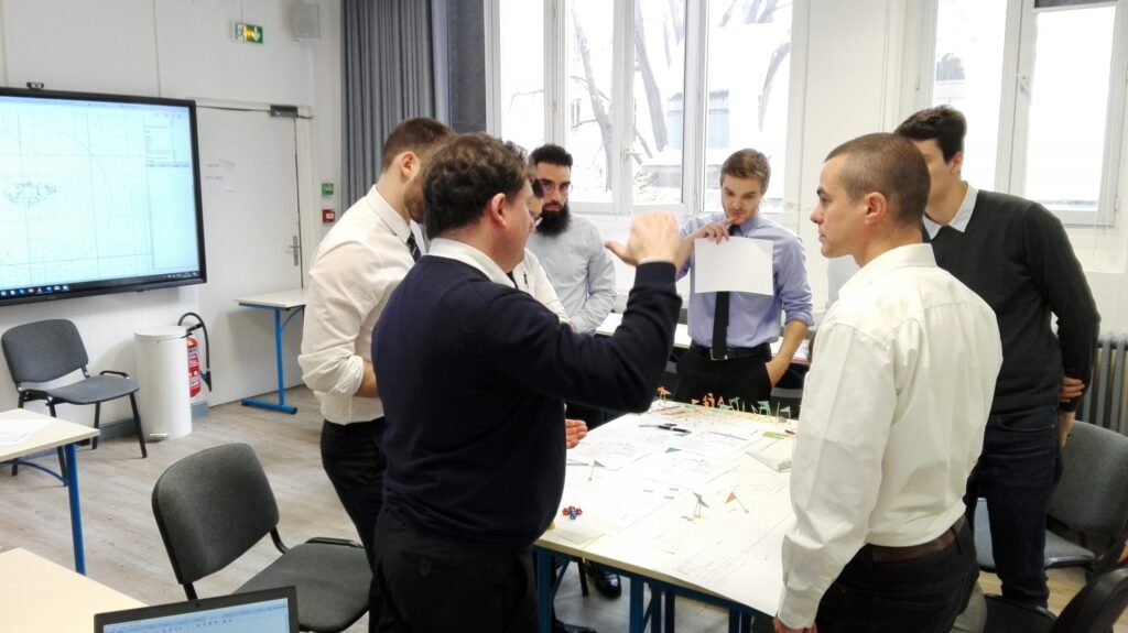 Le WarGame des étudiants Défense, sécurité et gestion de crise