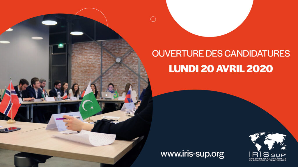 Ouverture des candidatures à IRIS Sup’ : Lundi 20 avril 2020 !