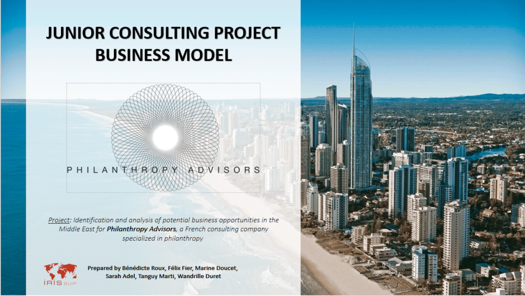 Jury final des projets consultant junior pour les étudiants GéoÉco !