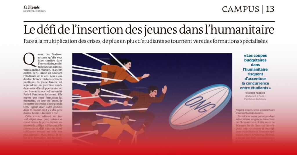 IRIS Sup' dans <i>Le Monde</i>