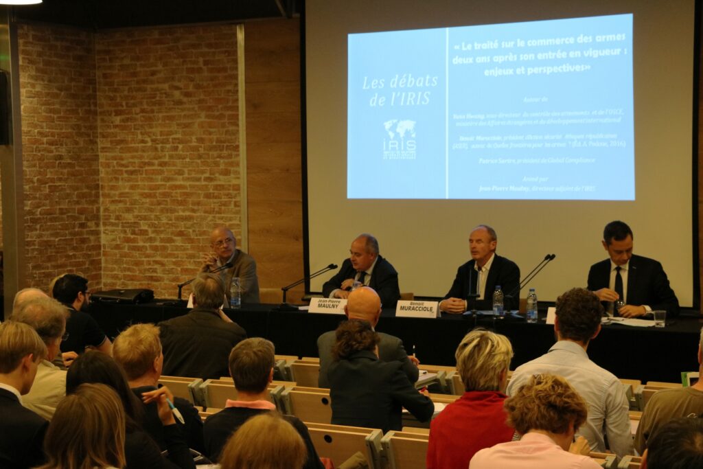 Conférence « Le traité sur le commerce des armes deux ans après son entrée en vigueur : enjeux et perspectives »