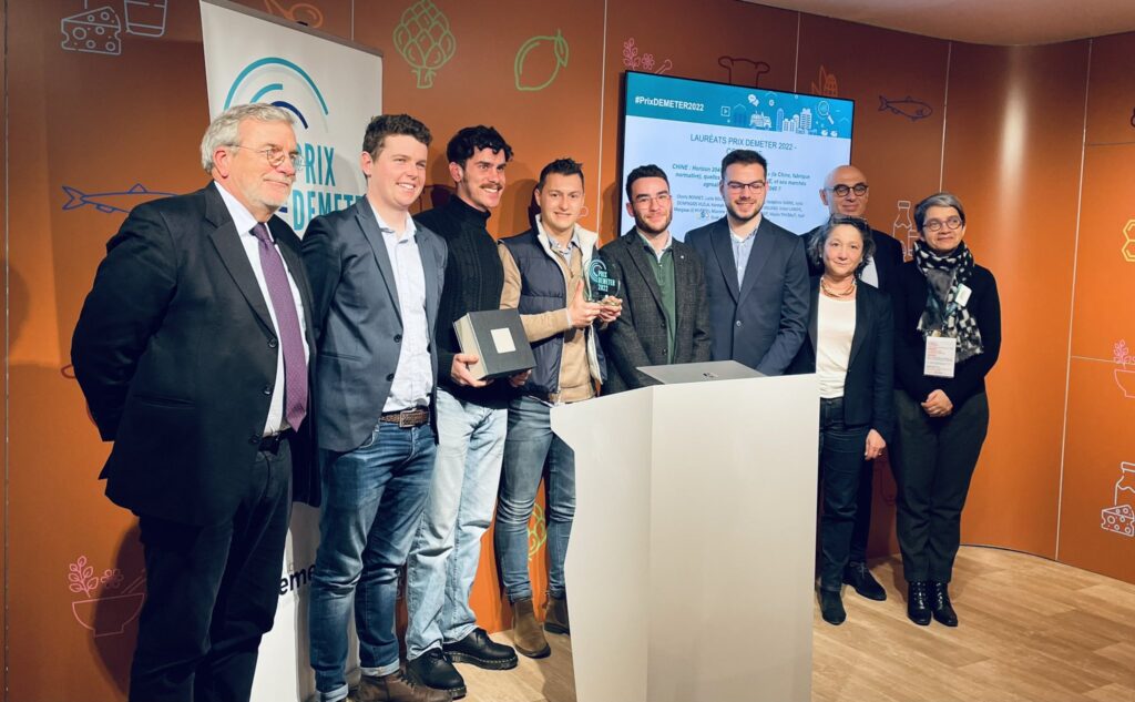 Lim Seong Kyun, lauréat du prix DEMETER 2022 individuel !