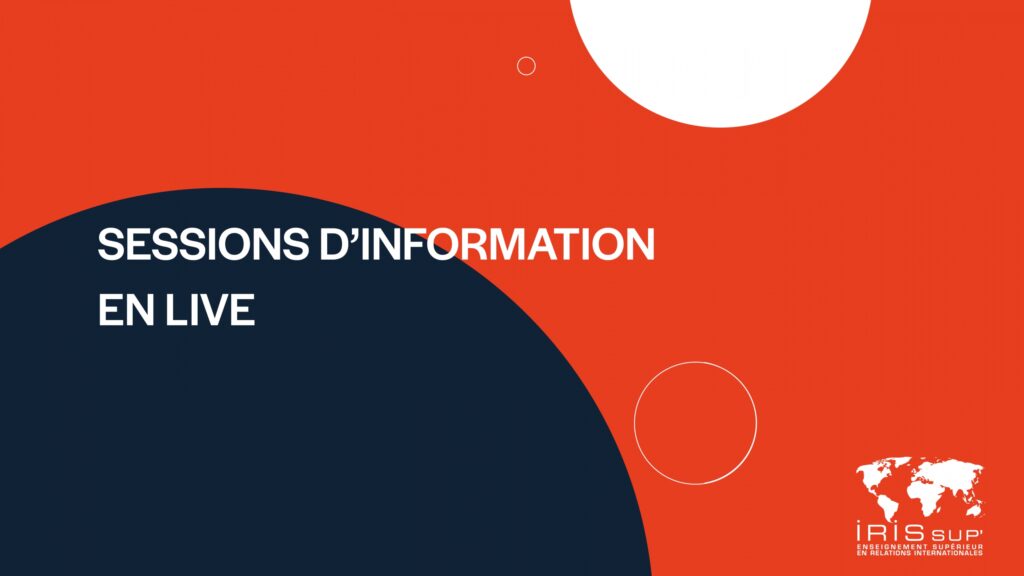 Suivez en direct nos sessions d'information sur l'école et les formations !