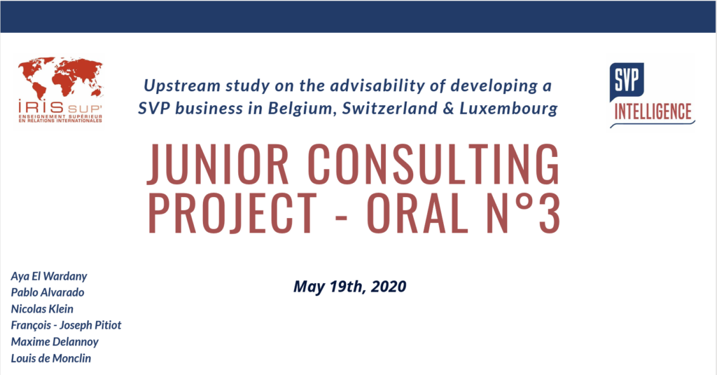 Jury final des projets consultant junior pour les étudiants GéoÉco !